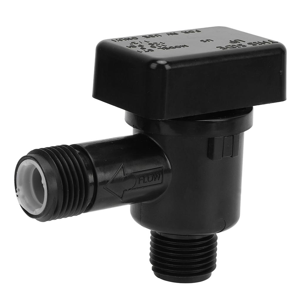RV Vacuum Breaker Check Valve 8‑125 PSI Backflow Preventer Leaking Proof Black Tank System Valve for Rv Camper Trailer
