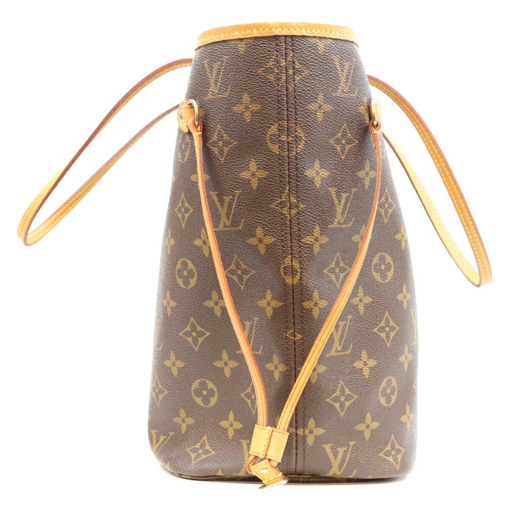 LOUIS VUITTON 2008 M40156 Monogram Neverfull MM Tote Bag Tote Bag Black / Gold HardwareUsed