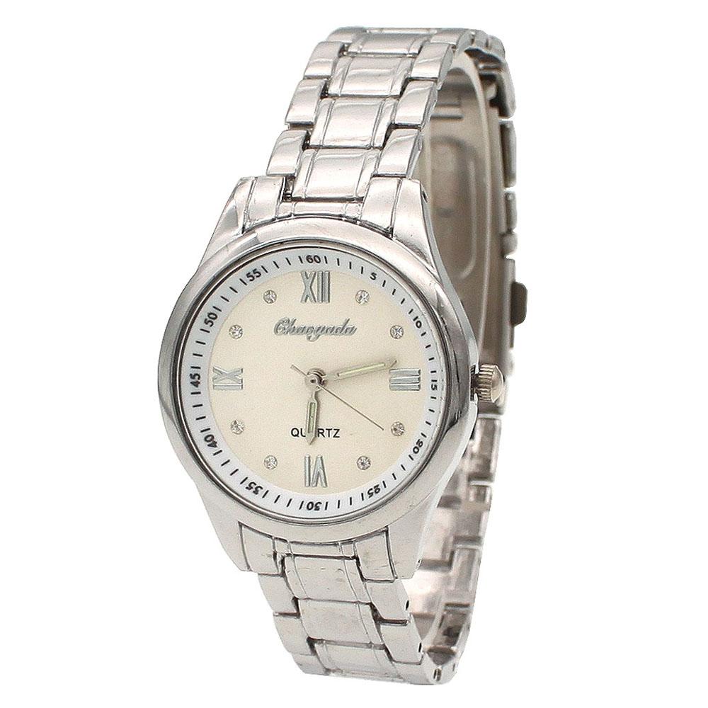 10pcs Mixed Lot Women's Stainless Steel Dress Watches Luxury Casual Quartz Wristwatch Jewelry Collection