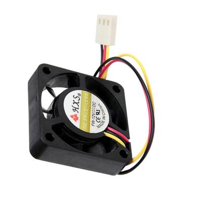 Ventilador de refrigeración para CPU de ordenador, silencioso, de 4 x 4 cm, con cabezal de 3 pines y desmontable
