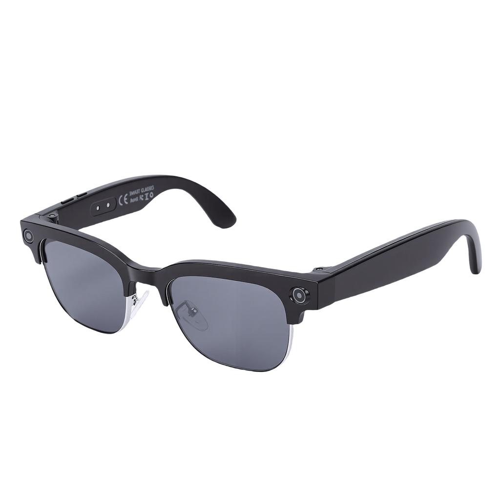 AI Smart Sunglasses with 8MP Camera 1080P Bluetooth 5.3 WiFi Water Proof Music Smart Language Translation Glasses for