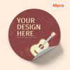 Individueller Foto-Stickerdruck - Bild hochladen für personalisierte wasserdichte Aufkleber, Geburtstag/Jahrestag/Markenwerbung