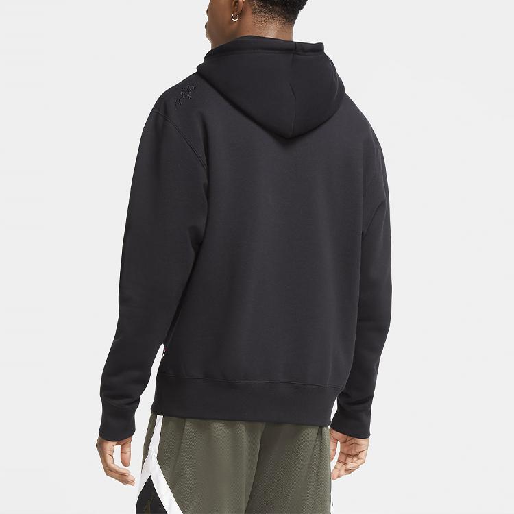 Jordan Sweatshirts Men's Black Hooded Moderate Regular CV6147-010