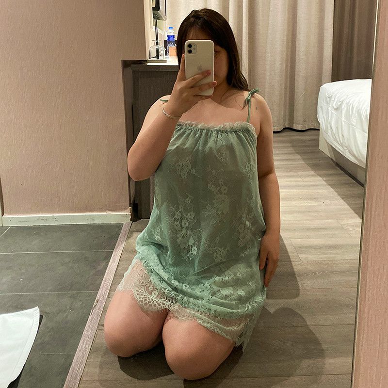 

Amazon Sexy Slip Dress Oversize Women s Clothing Green M([Recommended 40.00 kg-60.00 kg]])