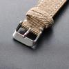 Nylon Leather Watch Band 18mm20mm 22mm Black Gray Brown Canvas Universal Soft Watchband Business for Men Women Watch Accessories