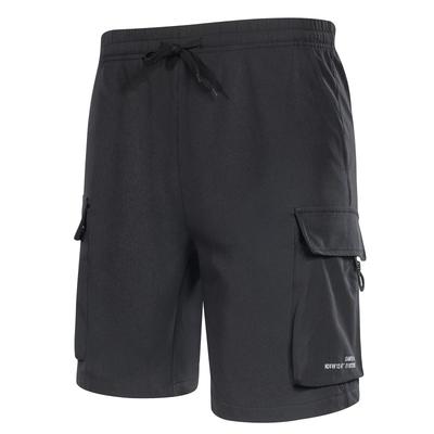 Pantaloni de Ciclism Casual de Vară Santic cu Buzunare, Mărimea L pentru Bărbați, Impermeabili, Respirabili, Uscare Rapidă, Negri,