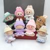 For 17cm Labubu Doll Fashion Striped Skirts Doll Clothes Color Match Dolls Accessories Cute Decoration Little Clothes