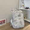 Schoolbag Cute Bear Backpack Korean Campus Junior High School Girls School Bag Ins Bag Daily Commuter Versatile Backpack