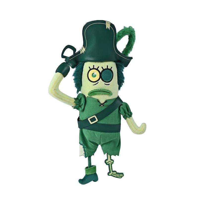 Potdemiel Spongebob Squarepants Pirate Series Plush Dolls Patrick Star Keychain Pendant Collectible Gift For Kids Anime Fans