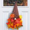 Leaf Maple Thanksgiving Fairy Hat Door Hanging Front Porch Wall Stove Decoration