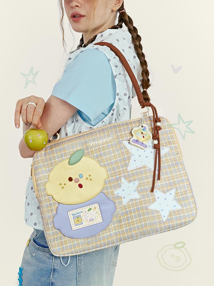 Vanwalk Fruity Friends Laptop Pouch [Lemon]