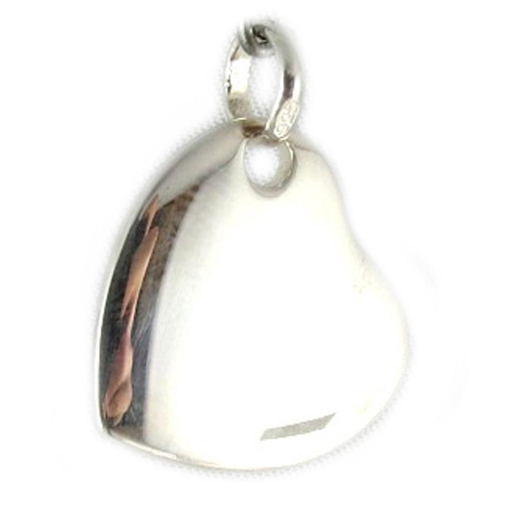 Les Trésors De Lily [B9418] - Silver Pendant 'Love Révérence' - 20x20 Mm