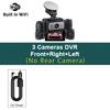 Wifi Dash Cam Vehicle DVR video recorder 4 cameras for cars black box front rear internal Night Vision Loop Recording dashcam