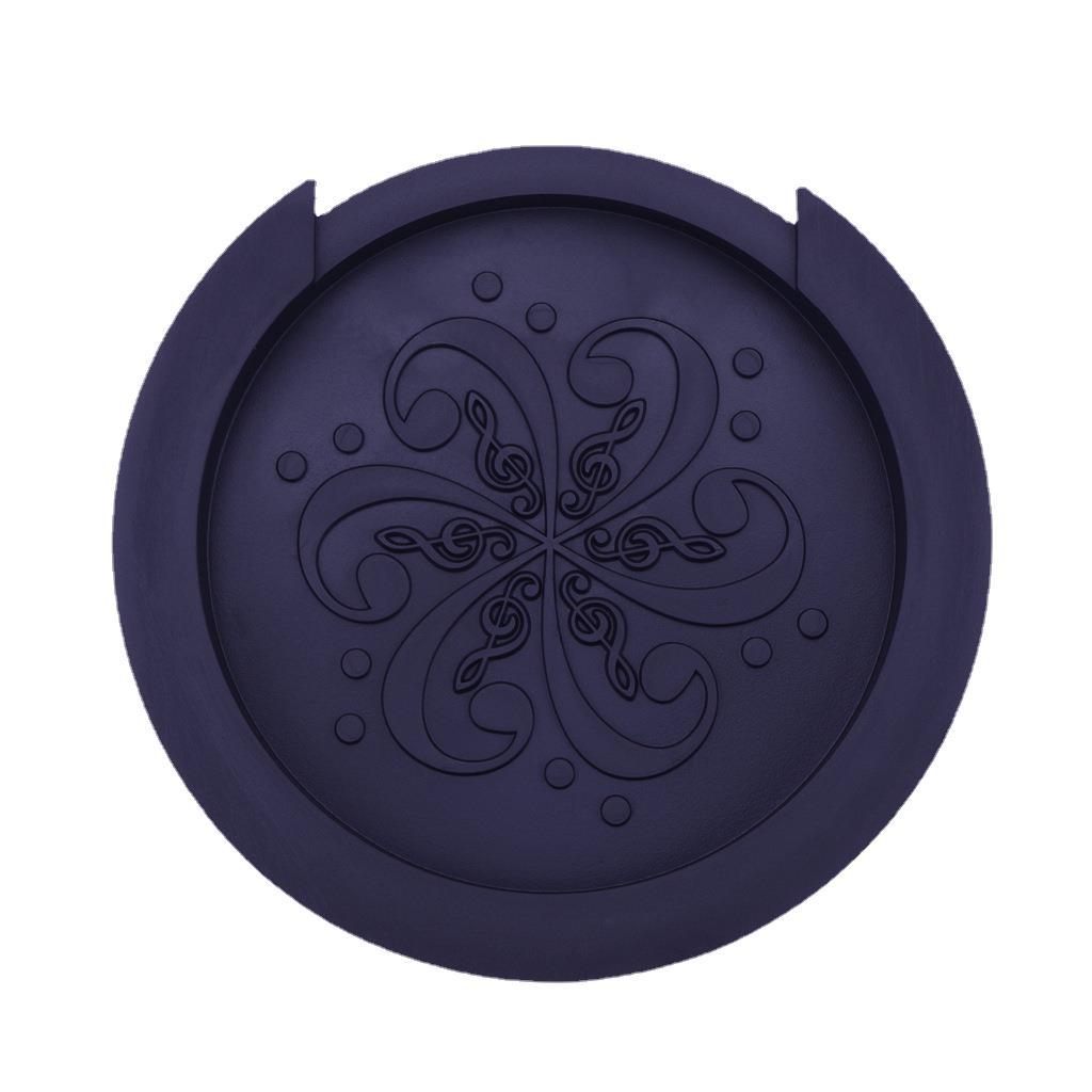 Folk and Classical Guitar Soundhole Cover 40/41-inch Large Soundhole Cover Feedback-Preventing Mute—No Disturbance To Neighbors