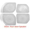 Car Upgrade Styling Four-Door Speaker Tools For Toyota Crown  Stainless Steel Cars Modification Decoration Accessories