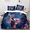 3D Anime Beautiful Girl In The Future Bedding Set Single Twin Full Queen King Size Bed Set Aldult Kid Bedroom Duvet cover Sets