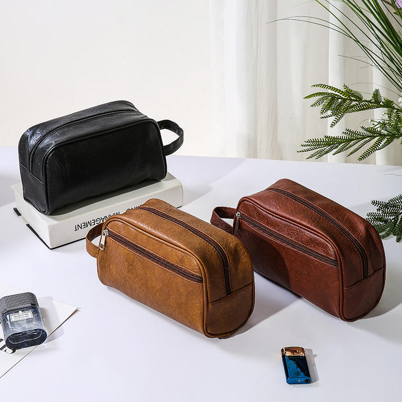 Travel Toiletry Bag for Men Large Capacity Toiletry Organizer with Handle Water Resistant Shaving Bag Travel Accessories