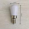 5Pcs E12/E14 Led Fridge Light Bulbs White/Warm Mini Lamp For Refrigerator Cabinet Kitchen Room Indoor Night Light Sewing Lamps