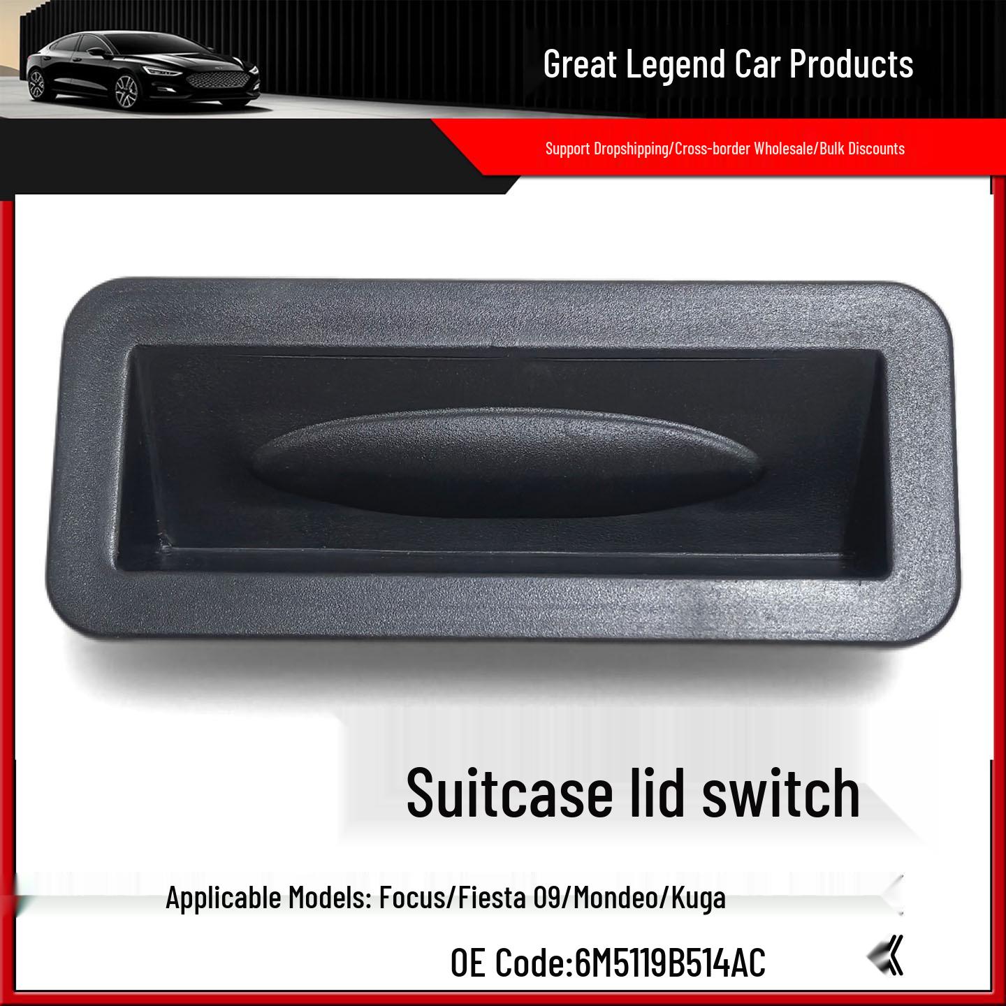 Ford Tailgate Switch 6M5119B514AC for  09 Focus, Fiesta, Mondeo, S-Max, Kuga Neutral