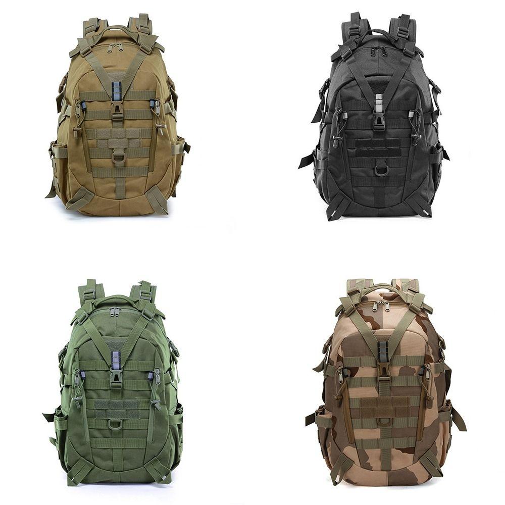 Oxford Cloth Mountaineering Bag 40L Large Capacity Double-Shoulder Bag  Mountaineering Hiking