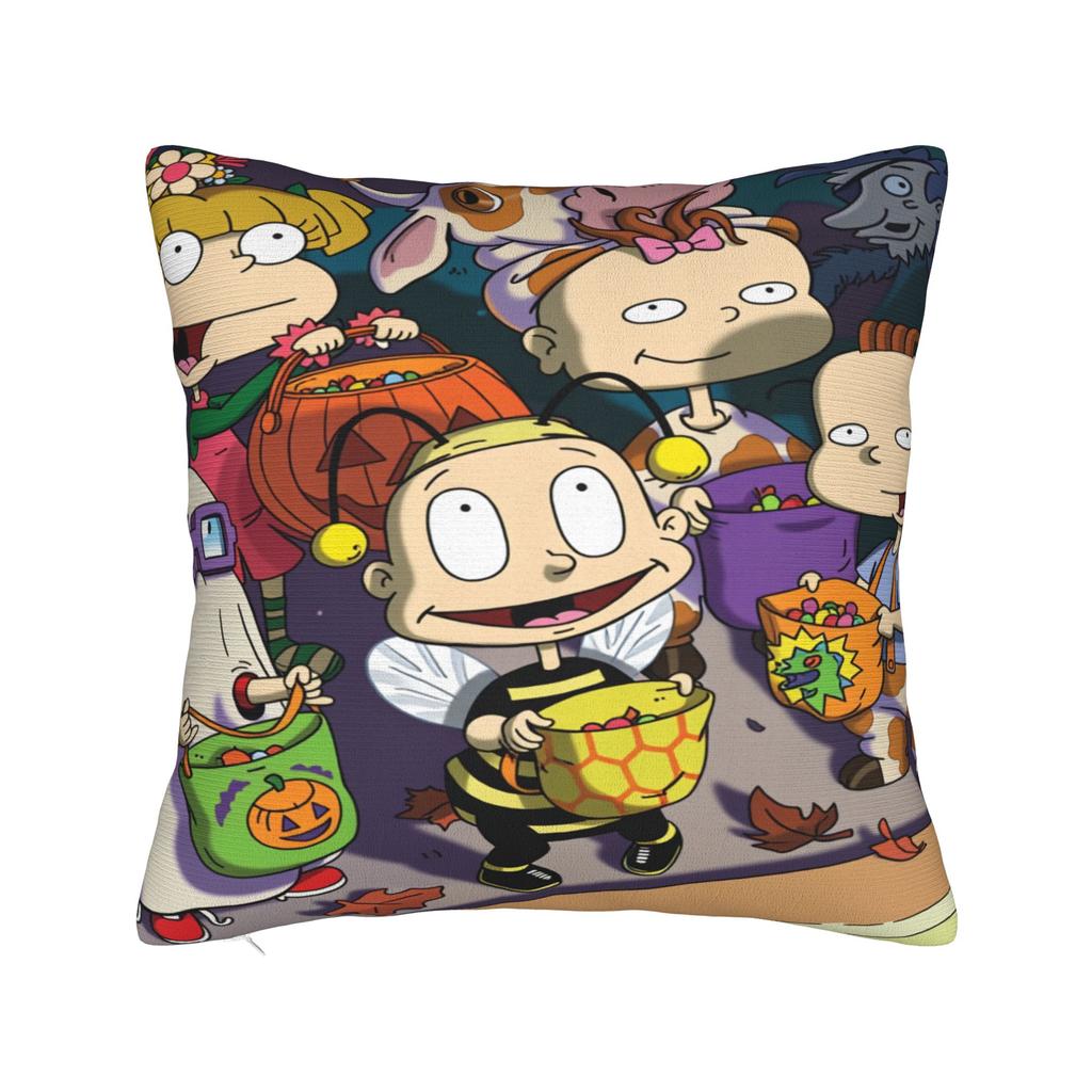 Rugratsed Chuckie Finster Anime Pillow Case  Design Pillow Cover For Sofa Home Decor Fashion Pillowcases