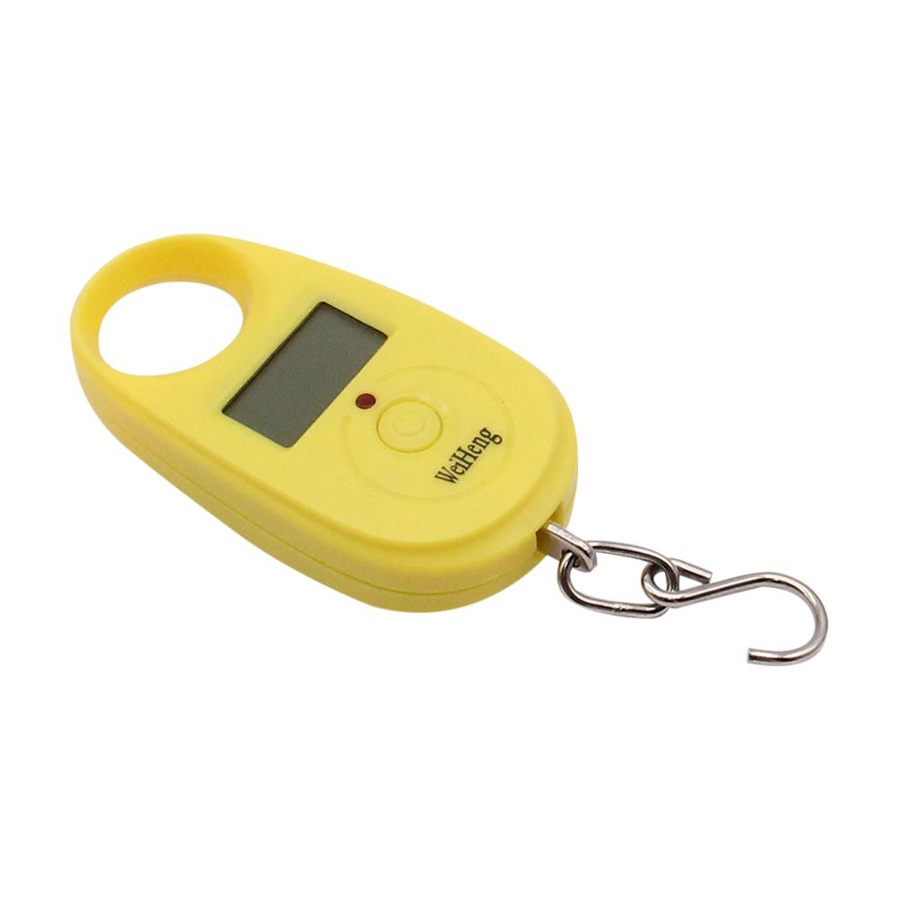 25kg x 5g Portable Hanging Scale Mini Digital Scale for Fishing Luggage Travel Weighting Keychain Electronic Scale with Hook