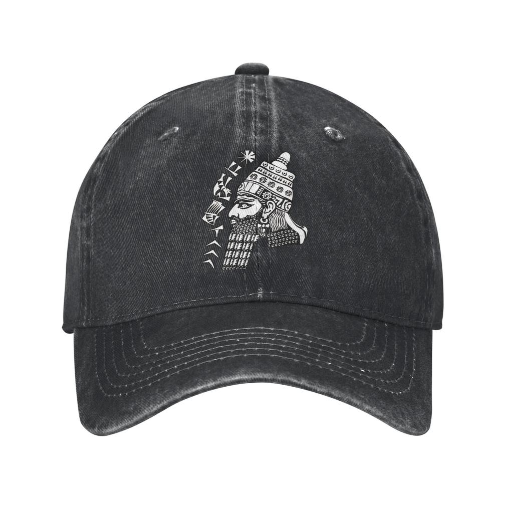 assyria assyrian Sun Baseball Cap y2k Cute WoUnisex Unisex Washed Trucker Hat Breathable Custom Logo Tennis Skate Caps Gift Idea