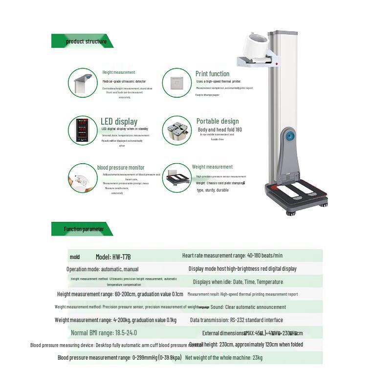 Lejialikang Smart Health Monitoring Scale HW-T7B (CN Version)