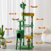 Tomegigi 180cm Cactus Velvet Cat Tree with Condo