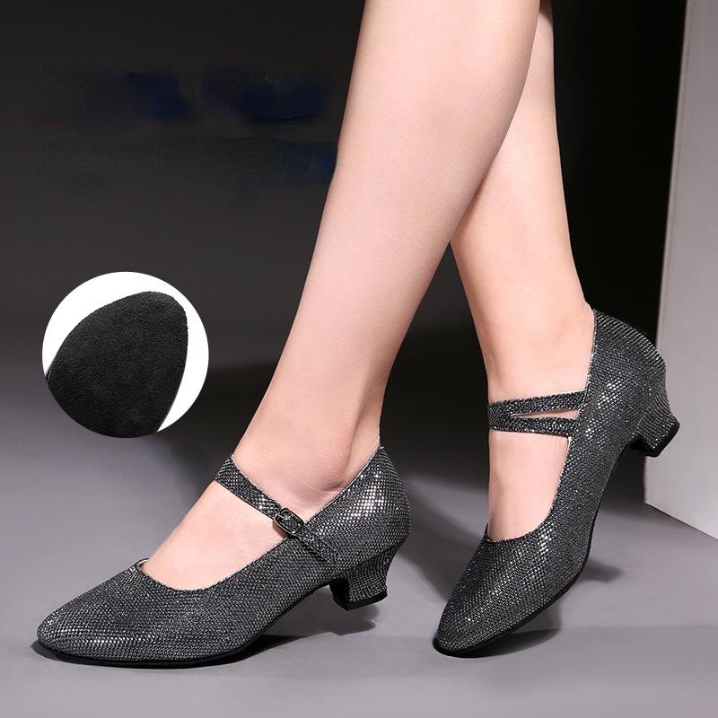 Woman Latin Dance Shoes Tango Salsa Girls Woman Soft Sole Modern Ballroom Dance Shoes Teacher Shoes Oxford Sneakers