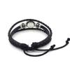 Handmade Woven Leather  Multilayer Bracelet Bangles For Women Men Vintage  Jewelry Gift