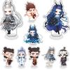 New Ne Zha 2 10CM Acrylic Anime Aobing Nezha Figure Stand Model Table Decor Desktop Ornaments Collect Cosplay Gift
