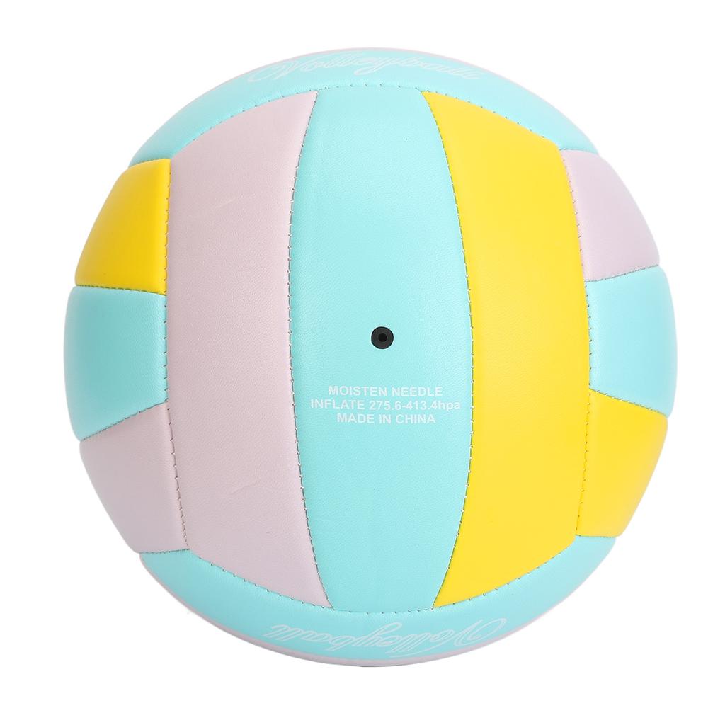 Größe 5 Trainingsvolleyball Weich Hohe Elastizität Leichtgewicht PVC Indoor Outdoor Volleyball für Pool Fitnessstudio