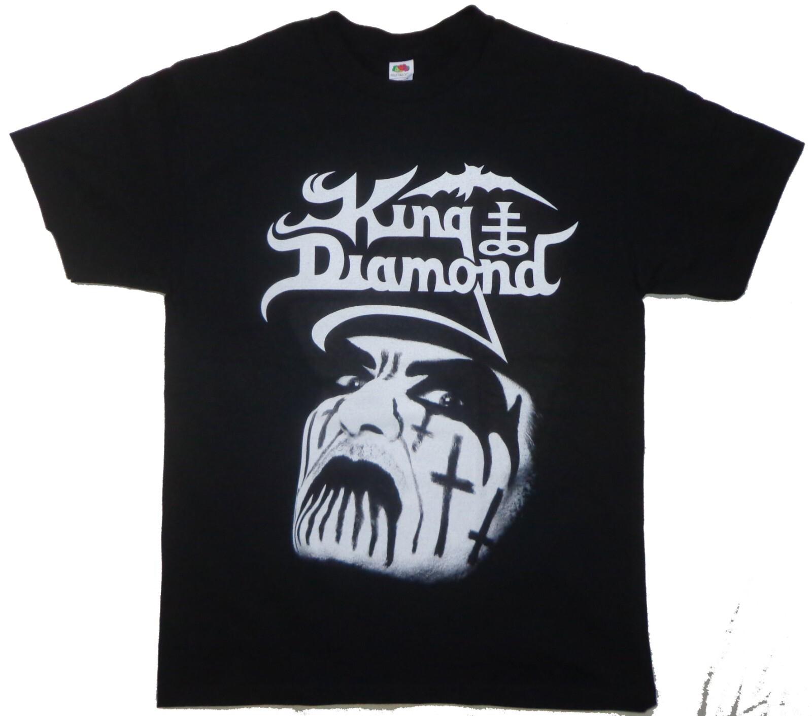 

KING DIAMOND - Face - T Shirt Mens Womens Tees Top S-M-L-XL-2XL Brand New T Shirt Mens Womens Tees Top 3XL