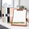 Waterproof File Contract Folders Plastic Test Paper Storage Folder A4 To A5 Organizer  Office