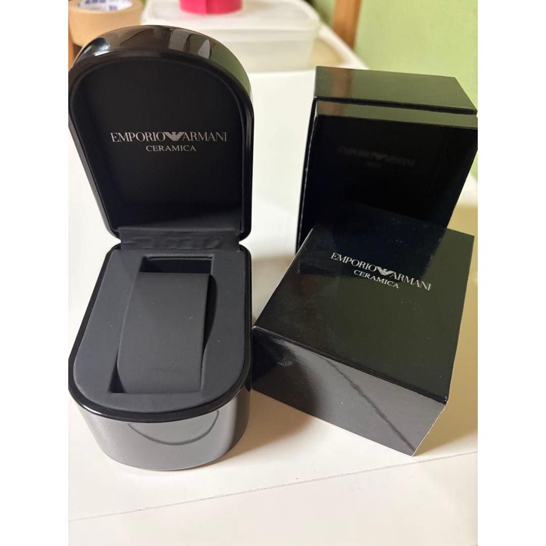 Used EMPORIO ARMANI CERAMICA watch case
