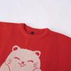 Unisex Jacquard Cat Knit Sweater - Warm Round Neck Base Layer