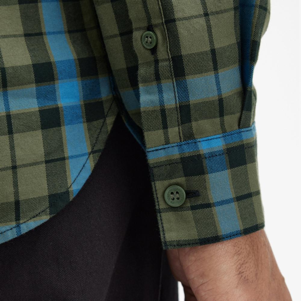 Fred Perry [afiado] Camisa de sarja xadrez W19 Afpm2438506 W19