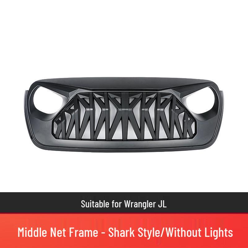 Naštvaná mřížka se světly pro 07-23 Wrangler, Renegade, Gladiator Přední úprava