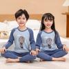Teens Pajamas Long Sleeve 100% Cotton Pyjamas Big Kids Clothes Sets Children Boys Sleepwear Pajamas for Girls 6 8 10 12 14 Years