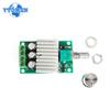 10A PWM Gleichstrommotor Drehzahlregler 12V 24V Einstellbarer Geschwindigkeitsregler Dimmer Schalter für Lüftermotor LED-Licht 12V-30V