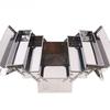 3 Layer 5 Tray Metal Tool Storage Box Stainless Steel Folding Tool Organizer  Auto Maintenance