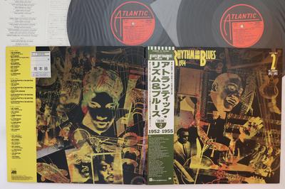 LP Record VARIOUS - Atlantic Rhythm Blues 1947 1974 Vol P5205PROMO ATLANTIC Japan Obi Blues Used