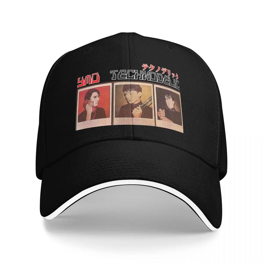 YMO Technodelic Yellow Magic Orchestras 5th album Baseball Cap birthday Funny hats Hats For Women Mens