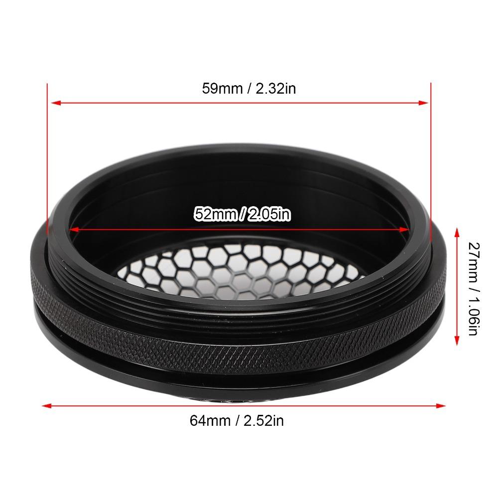 2Pcs Round Speaker Grill OD 64mm Speaker Guard Universal Car Speaker Cover  Audio System