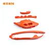 For KTM XCF SX XCW EXC FE TE ECF MCF 125 250 300 450 500 Motorcycle Swingarm Chain Slider Kit Chain Guard Guide Brake Hose Clamp