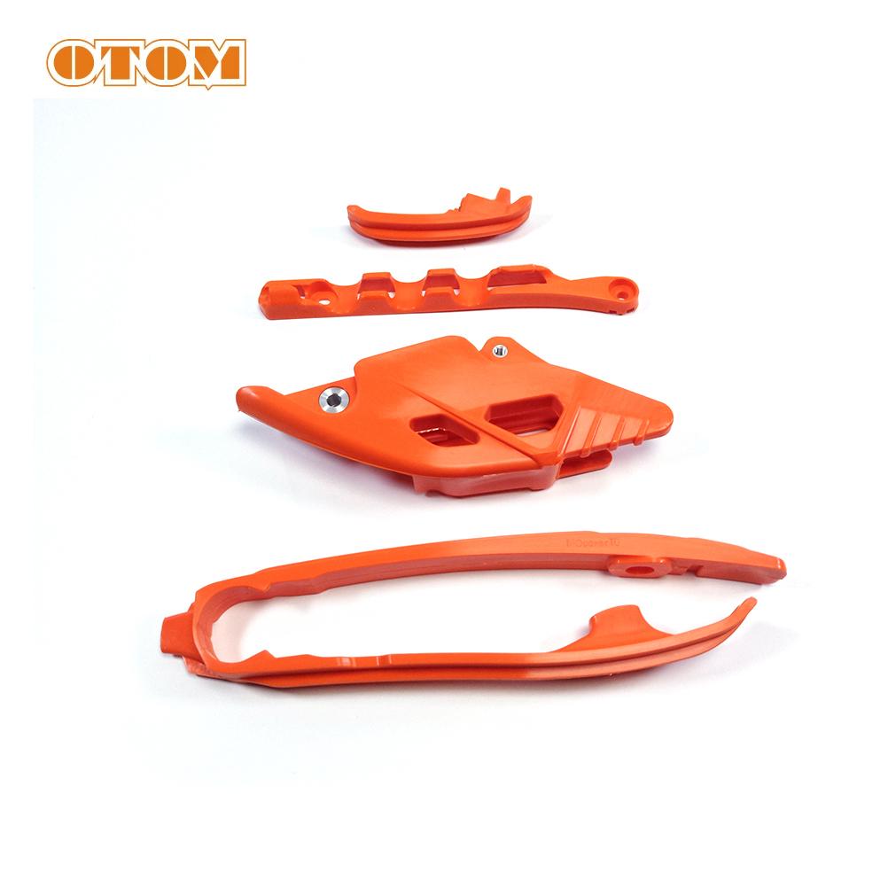 For KTM XCF SX XCW EXC FE TE ECF MCF 125 250 300 450 500 Motorcycle Swingarm Chain Slider Kit Chain Guard Guide Brake Hose Clamp