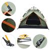 Cort impermeabil de camping și drumeție, portabil, anti?Corturi UV Automate de Exterior pentru Familie 3?4 Persoană