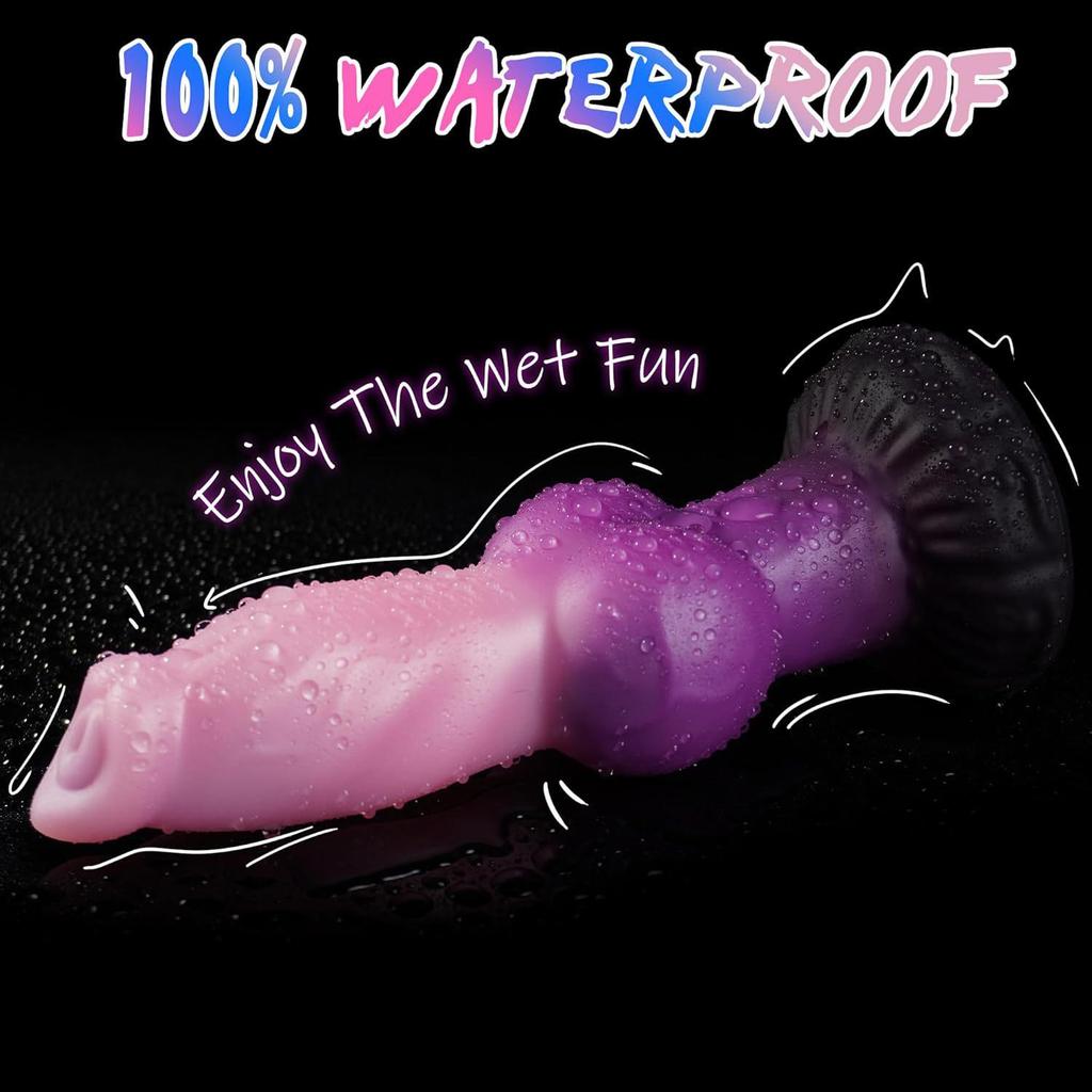 Silikonknoten Hundepenis Analplug & Dilatator für Adult SM Play