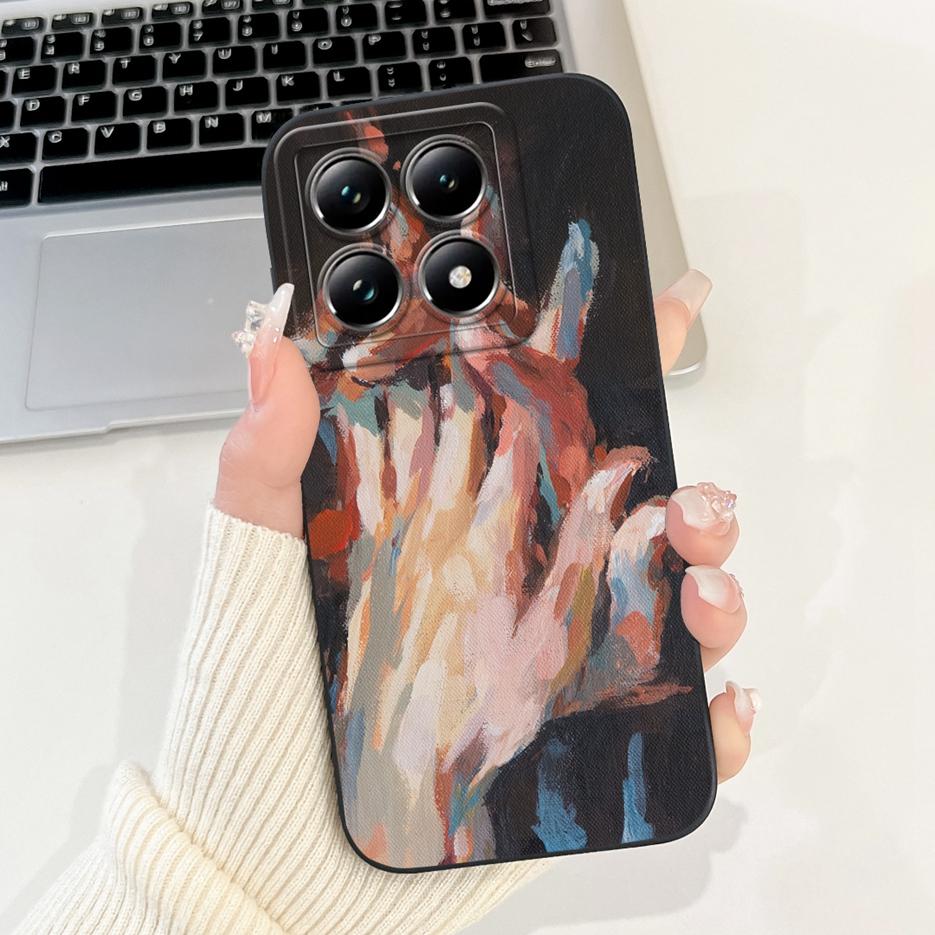 For Xiaomi 14T Pro Case Cute Dog Cartoon Cover Soft TPU Full Cameras Protection Shell For Xiaomi Mi 14T Pro Mi14T 5G Phone Cases